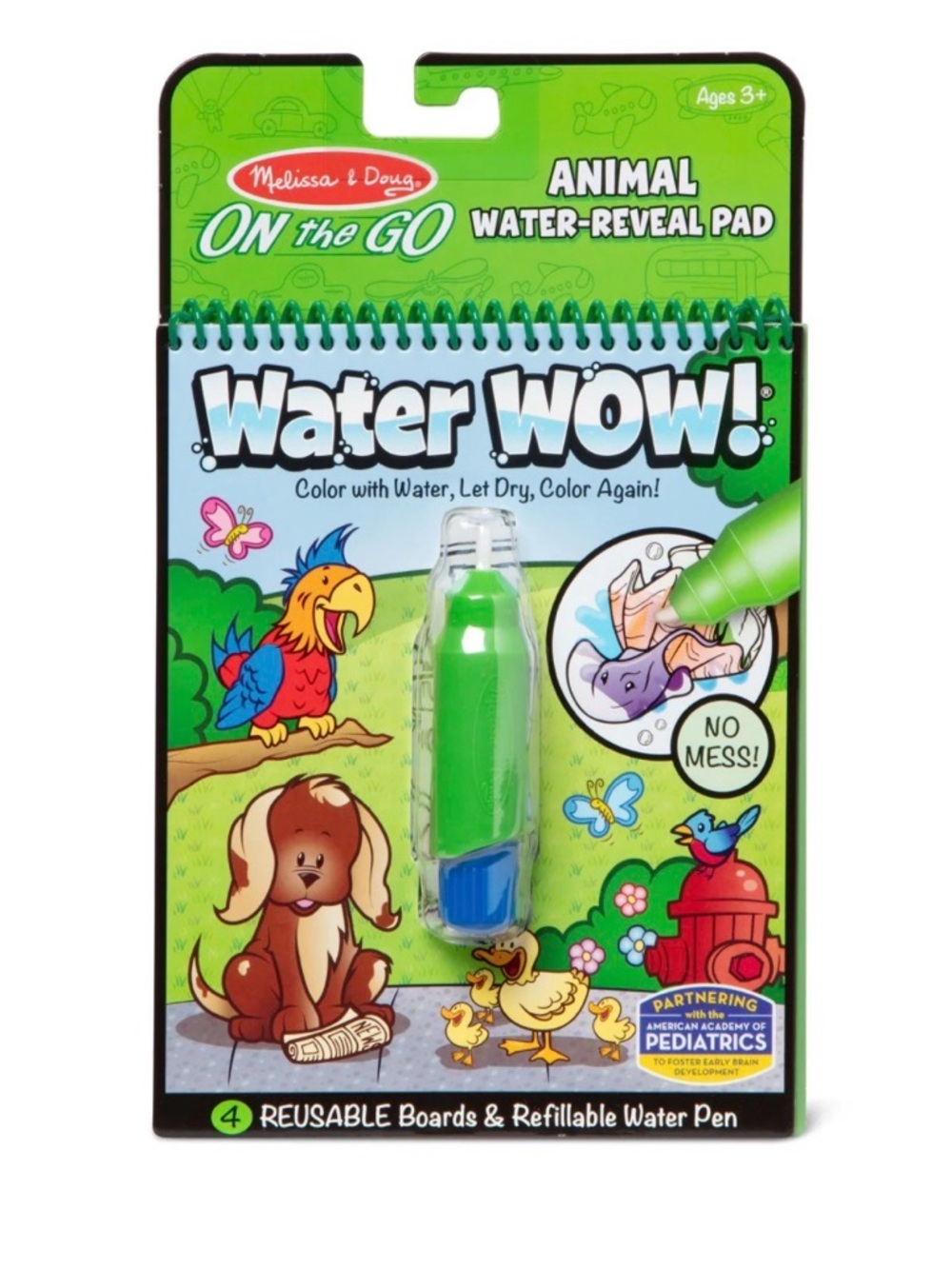 Melissa & Doug Water WOW! Animals Water-Reveal Activity